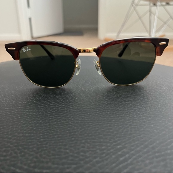 Ray-Ban Clubmaster Sunglasses W0366 Classic Tortoise - Picture 5 of 9